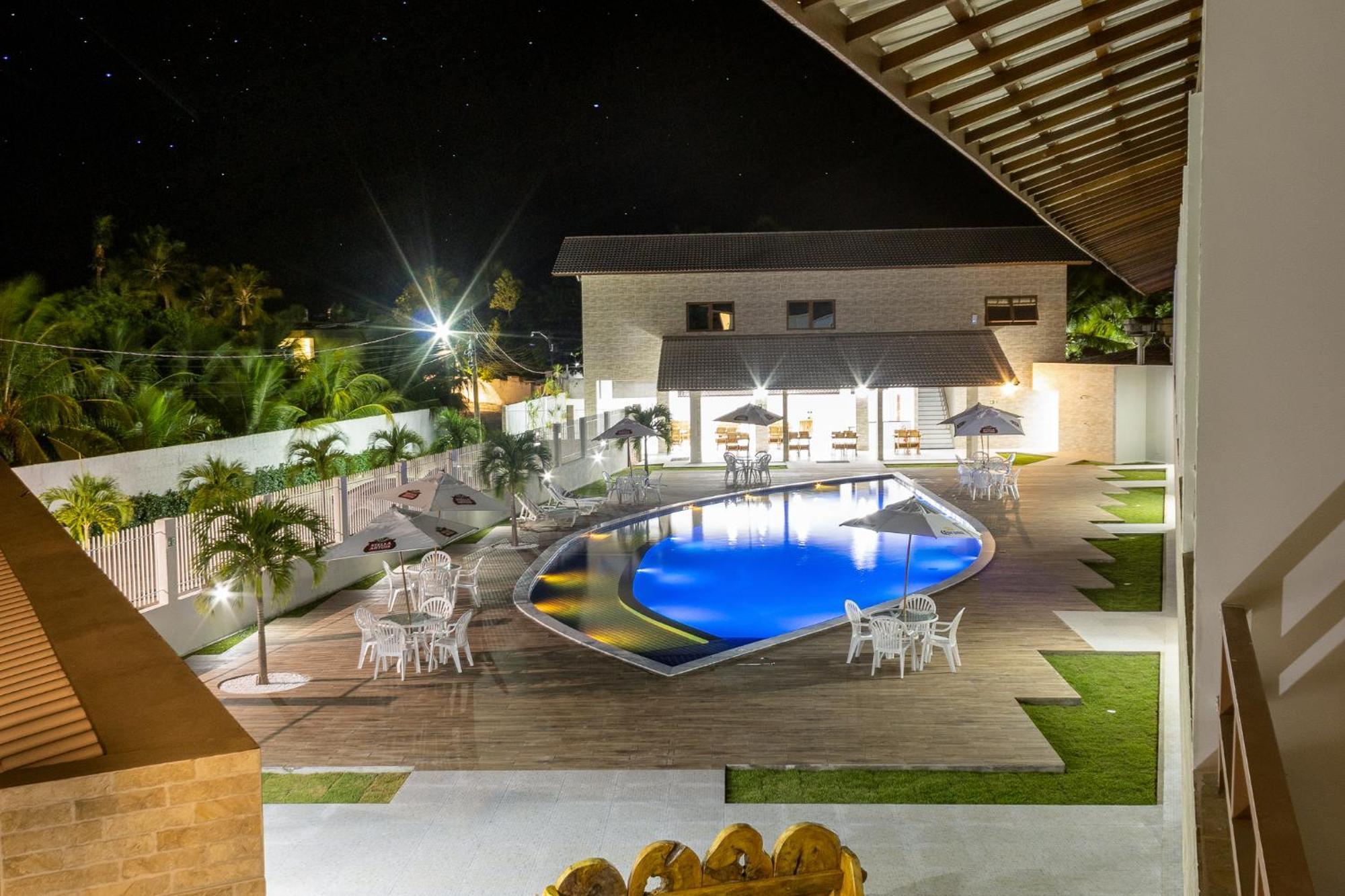 Paraiso Barra Hotel Barra de Santo Antônio Eksteriør billede