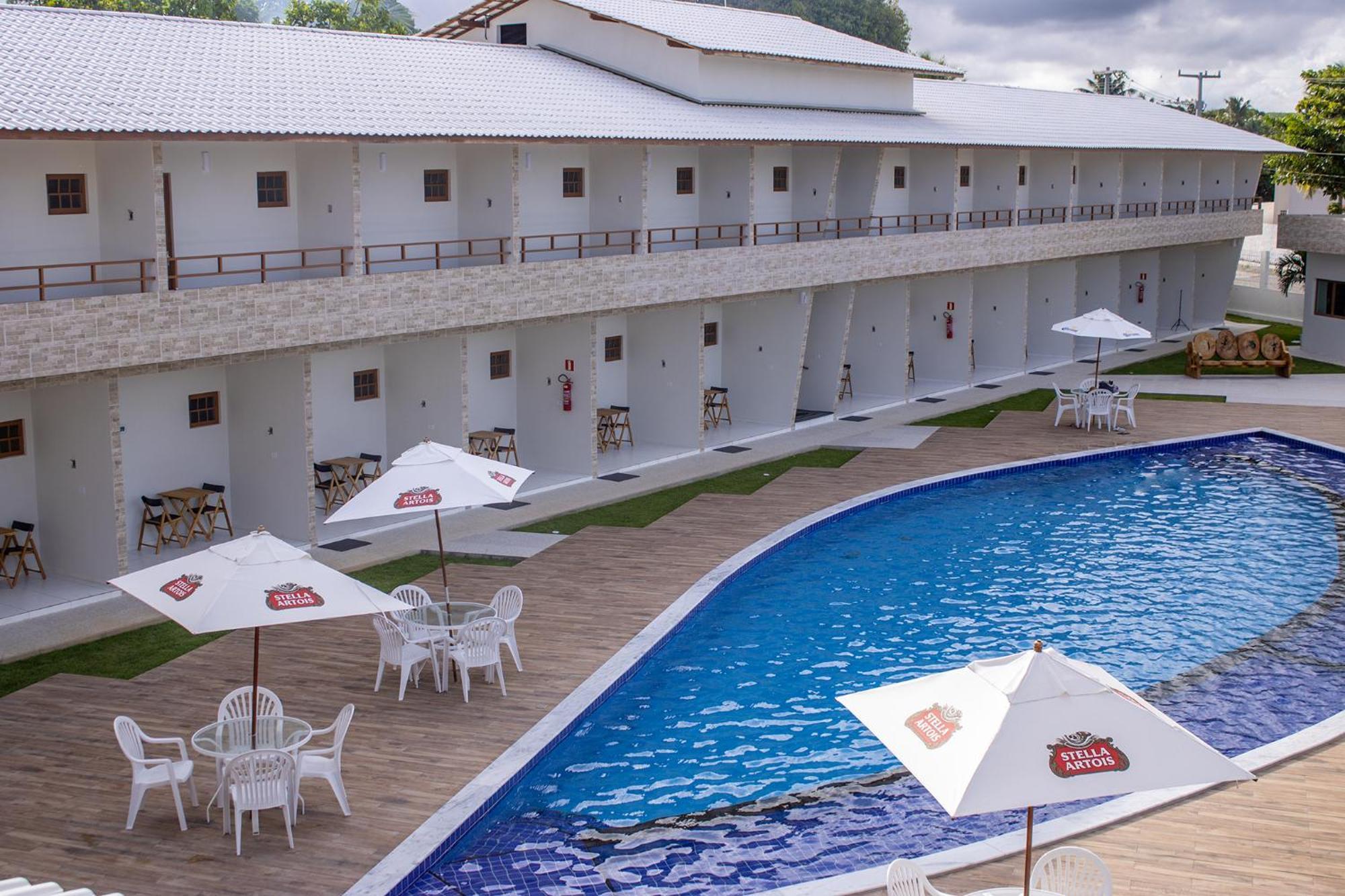Paraiso Barra Hotel Barra de Santo Antônio Eksteriør billede