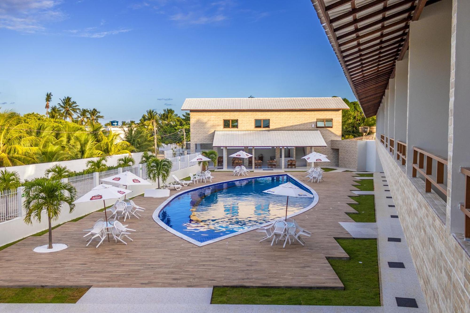 Paraiso Barra Hotel Barra de Santo Antônio Eksteriør billede