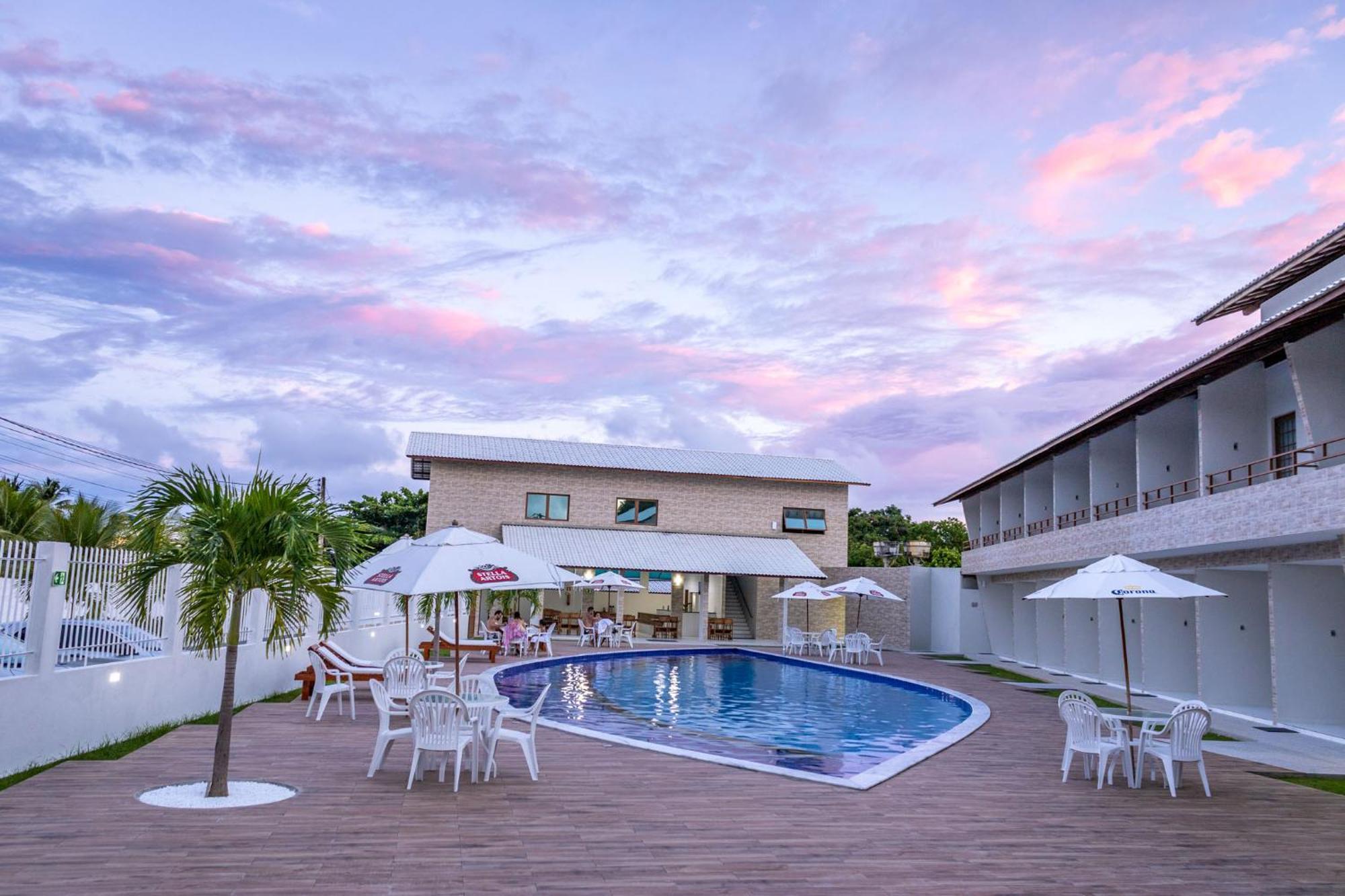 Paraiso Barra Hotel Barra de Santo Antônio Eksteriør billede